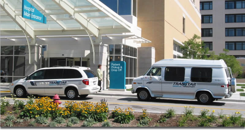 Transtar provides transportation services in southeastern  Wisconsin for elderly or handicapped patients needing a wheelchair lift or ramp.